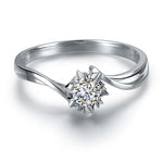 Custom Diamond Solitaire Engagement Ring