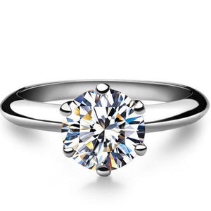 Exquisite Bezel Setting Engagement Ring