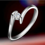 Splendid Moissanite engagement ring